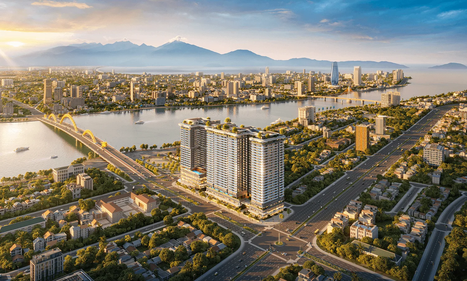 TỔ HỢP CĂN HỘ – KHÁCH SẠN – TTTM THE LEGEND ĐÀ NẴNG