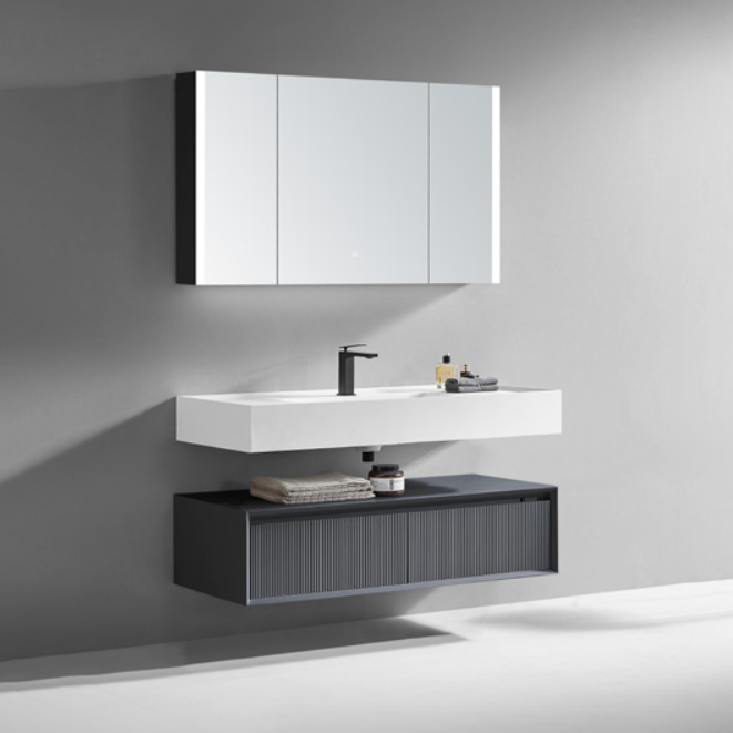 Tủ gương treo tường hình chữ nhật Krene D1200 - Ảnh 4